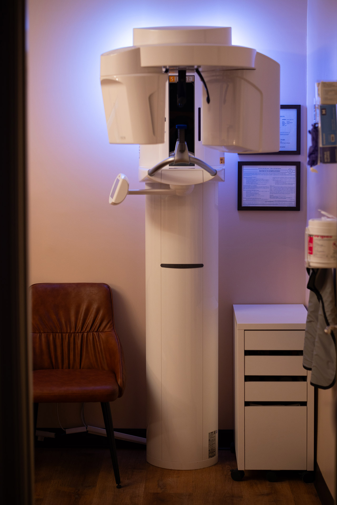 3D dental imaging system in a Summit Dental treatment room 3D dental imaging system in a Summit Dental treatment room